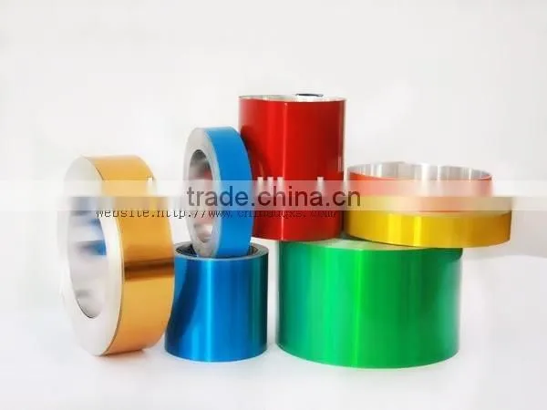 8011 Colored Lacquered Aluminum Foil for Airline Food Container photo-2