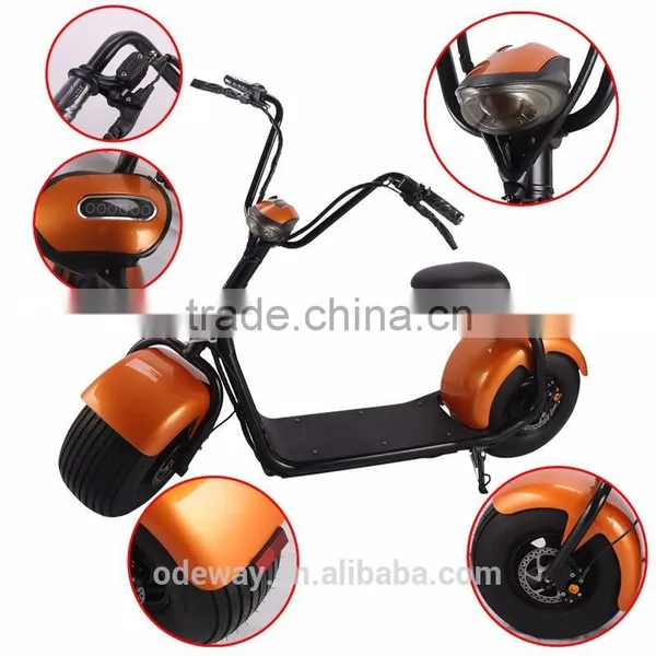 Citycoco Adult Big Wheel Fat Tire Scooter Fat Scooter Big Wheel Scooter for Outdoor photo-3