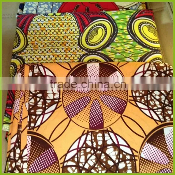 China Good Quality Fabric Wax Printed photo-2