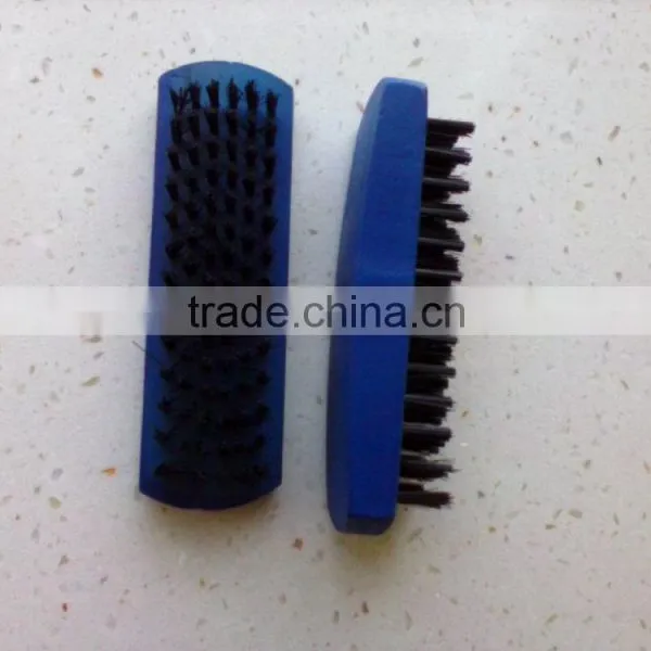 Good Quality Wholesale Blue Color Maple Wood Made Shoes Brush photo-3