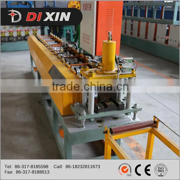 Dixin Manufacturer Steel Fence Post Roll Forming Machine With Train Service photo-4