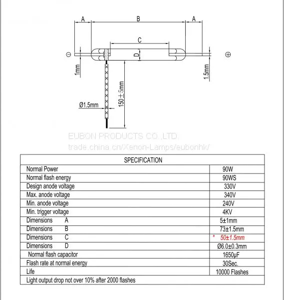 Xenon Flash Tube-Linear IPl Lamp photo-4