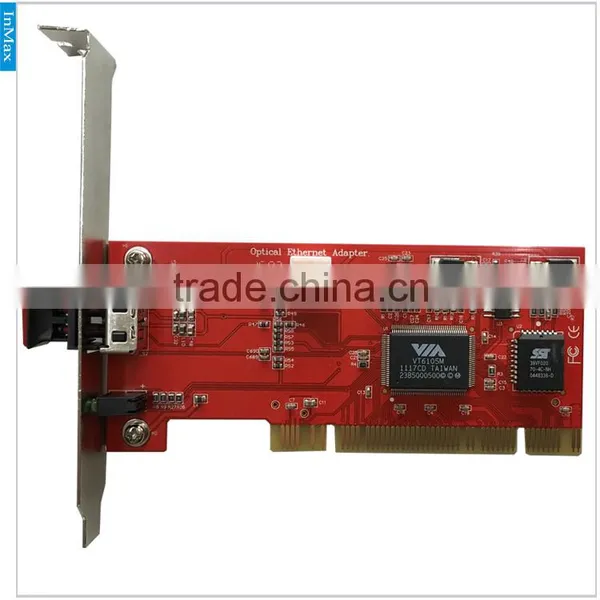 100M PCI Plastic Optic Fiber POF Optical NIC photo-2
