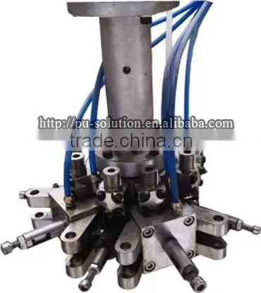Low Pressure Polyurethane PU Shoe Sole Sandal Making Foam Machine photo-5