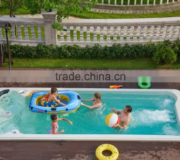 Outdoor Spa Pool/ Sexy Massage Spa/Hydro Swim Jet Pool photo-5