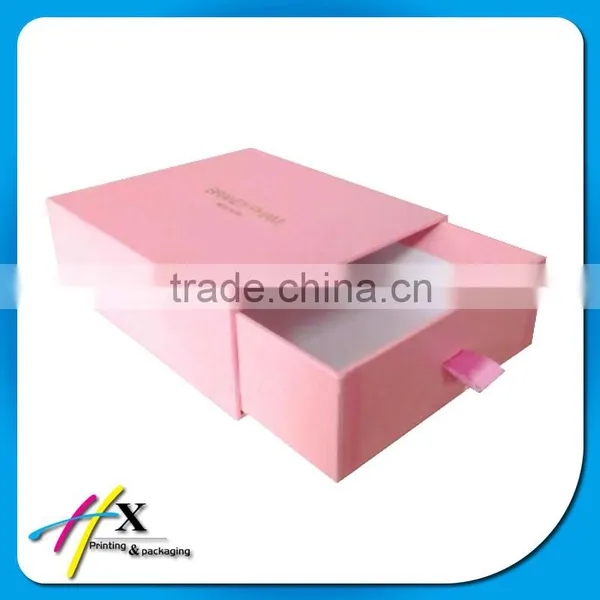 2016 New Design Customized Cardboard Drawer Storage Box For Gift