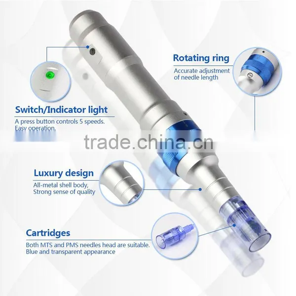 Medical Electric Dr.pen Micro Needles Meso Pen Micro Needling Derma Pen With 2 Batteries Rechargeable Salon Use photo-4