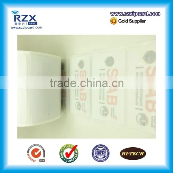 Long Range Printed Tear-resistant UHF Rfid Windshield Tag for Vehicle photo-2
