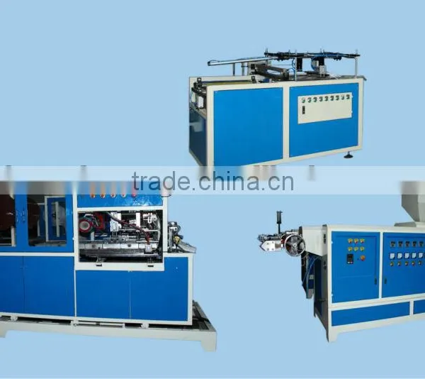 plastic tableware making machine