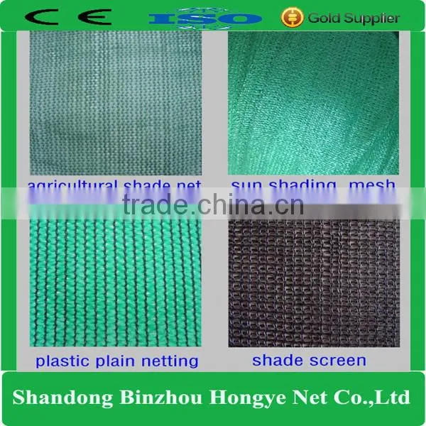 Hdpe Black Round Wire Safety Shade Netting