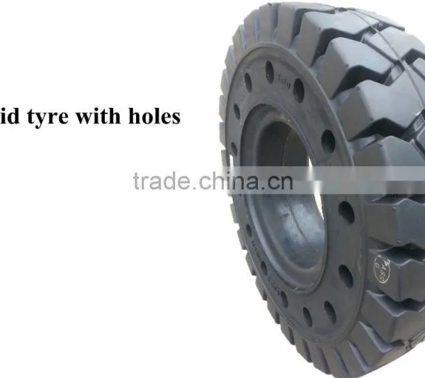Good Price Linde Hyster Toyota Solid Forklift Tires 6.50-10 photo-5