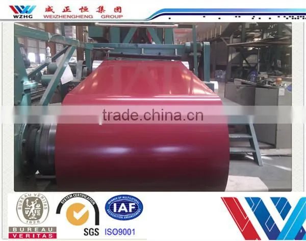 7 Micron - 25 Micron Pre Painted Galvanized Steel Coil 0.13mm-0.2mm Ppgi Coil Ppgi Shandong Steel Coil photo-5