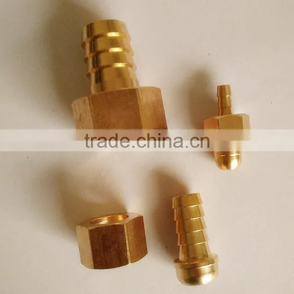 Brass Hydraulic Hose Fitting , Union PU Tbe Fitting photo-4
