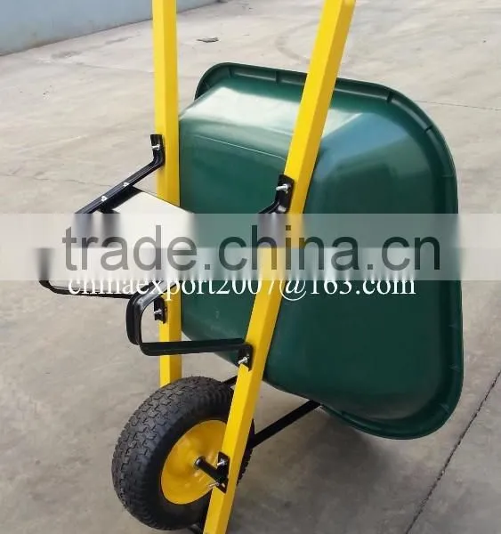 120L Large Capacity Poly Bucket Wheelbarrow WB8606P photo-5