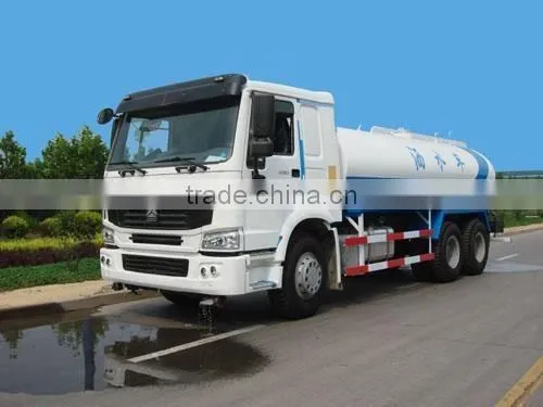 SINOTRUK HOWO 6X4 WATER TANKER TRUCK photo-2