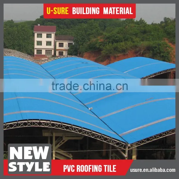 Blue 2.0mm Thick Polycarbonate Roof Images photo-6