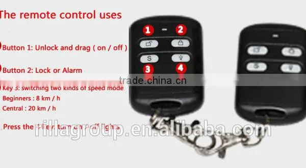 Leadway Motorcycle Electric 2 Two Wheel Smart Balance Self Balancing Scooter 84V (W6L-07a) photo-4