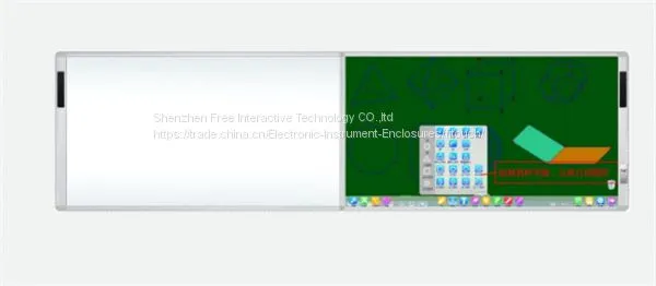 Multiuser 100 Inch Dual Writing Interactive Whiteboard All-in-one Touch Screen photo-5