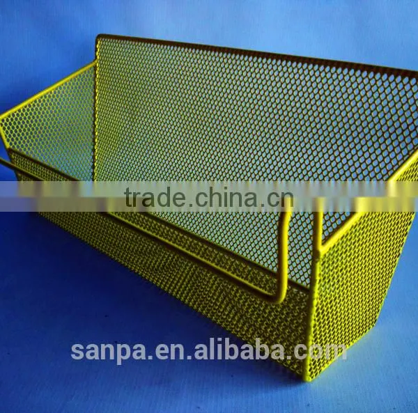 Manufactory Colour Hanging Wire Mesh Basket /Storage Blasket photo-3