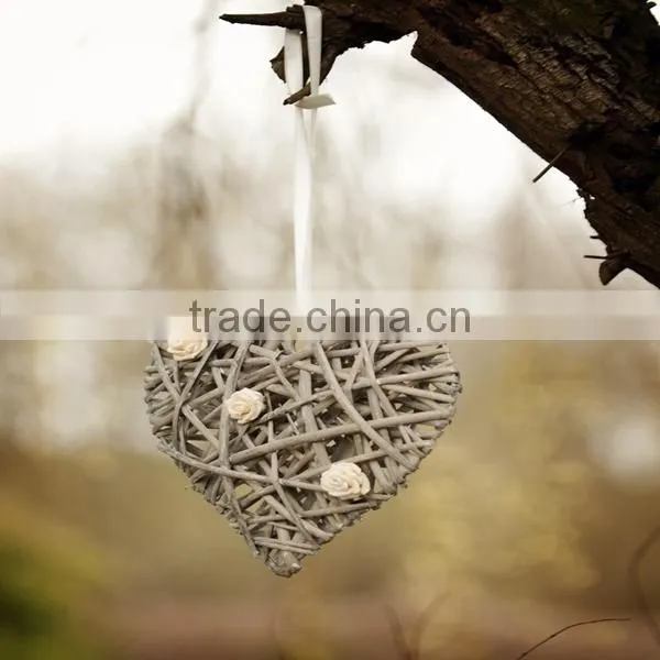 Cheap Wicker Fish Decorations With Ribbon for Hanging Home Decoration photo-4