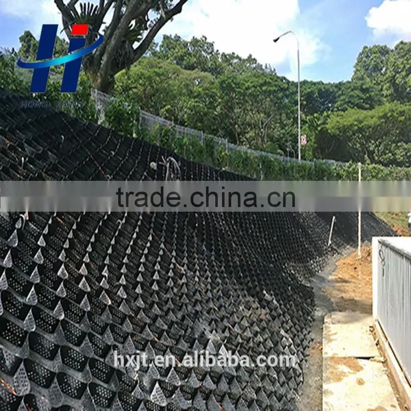 Supply Cellular Confinement System for Soil Sand Gravel HDPE Geocell Pavers photo-2