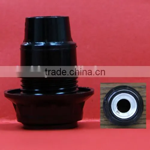 CE Threaded Half Tooth E14 Bakelite Lamp Holder for Vintage Edison Bulb photo-2