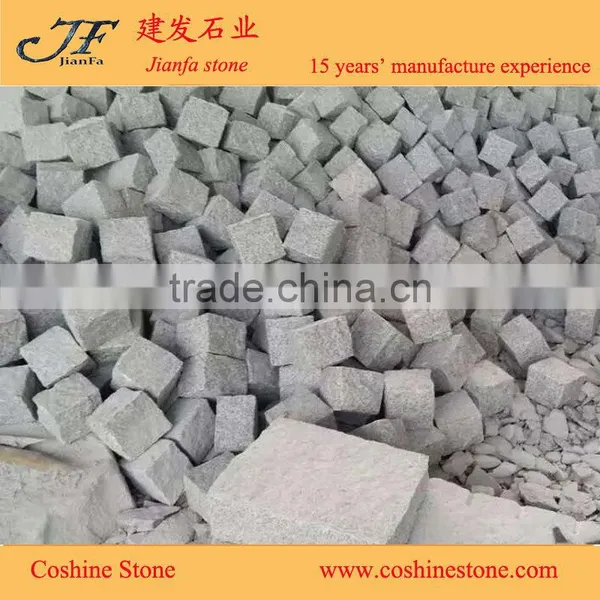 Hubei New G603 Six Side Natural Cubes Paving Stone photo-4