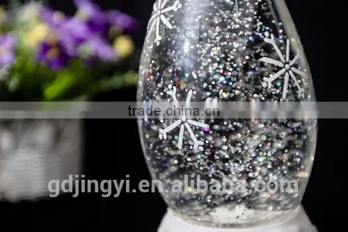 PVC Big Transparent and Black Hat of Snowman for Table Decoration photo-6