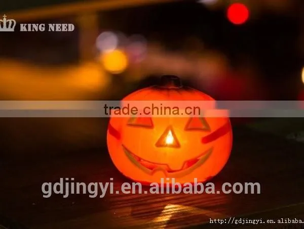 Wholesale Plastic Acrylic Halloween Led Light Artificial Pumpkins to Decoration photo-5