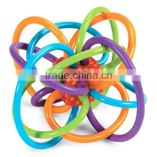 Wholesale Baby Teether Toy Winkel Rattle Baby Teeth Rattle Toys photo-2