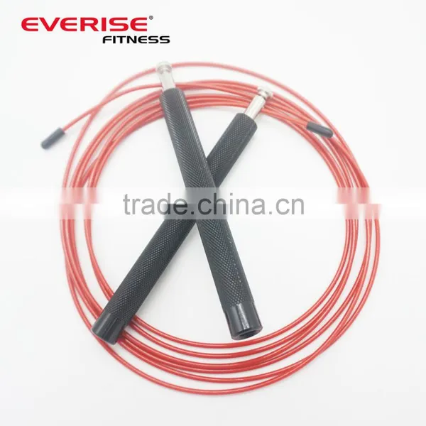 Crossfit Adjustable the Newest Long Aluminium Handle Speed Jump Rope photo-5
