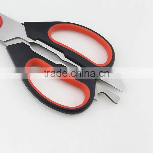 Heavy Duty Poultry Scissors Multifunction Kitchen Scissors With Soft Rubber Grips photo-4