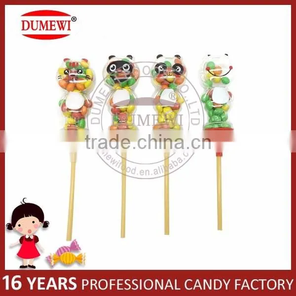 Mini Cartoon Bear Shape Toy Candy Chocolate Bean photo-3