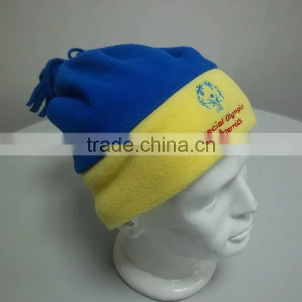 Wholesale Special High Quality Beanie Cap Custom Design Your Own Logo Polar Fleece Beanie Cap photo-3
