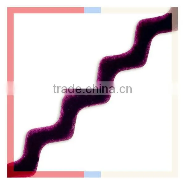 Wholesale Ric Rac Velvet Ribbon