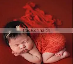 Wholesale Newborn Baby Knitted Baby Blanket Baby Photography Props photo-4
