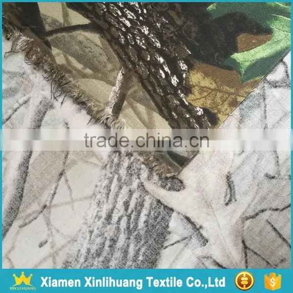 High Quality Waterproof Forest Camouflage Printed 80 Cotton 20 Polyester Fabric photo-3