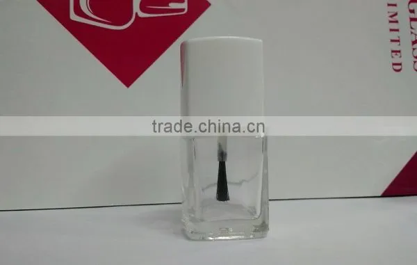 Square Shape Empty Glass Bottles for Nail Polish photo-2