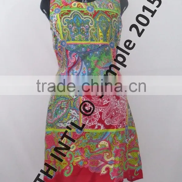 Printed Cotton Ladies Dress photo-2