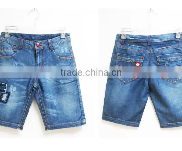 2016 Summer Denim Kid Boys Shorts for Custom and Wholesale photo-2