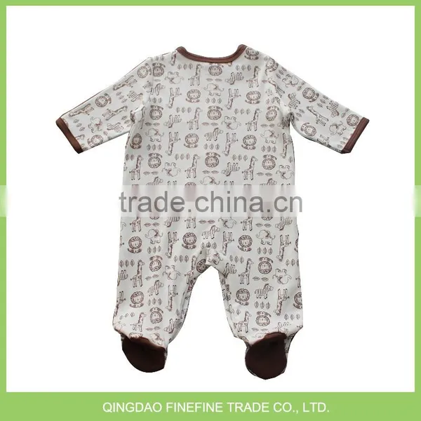 Cheap Price Long Sleeve Cute Baby Romper Bodysuit photo-2