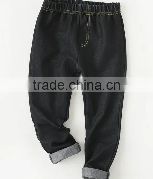 Custom Latest Children's Fake Denim Pants & Boys Trousers photo-2