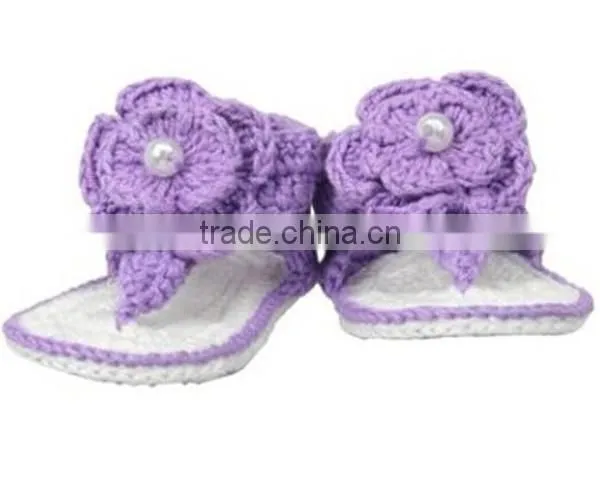 Dropship Hand Crochet Infant&toddler Newest Design Slippers Hot photo-5