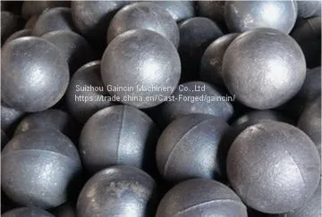 Dia.140mm Forged Grinding Media Steel Balls for Mining Mill photo-3