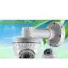 0.001Lux / F2.0 Vandal Proof Dome Camera With 65dB ( AGC OFF ) S / N Ratio