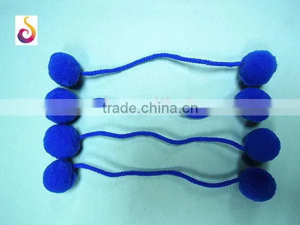 Top Quality Hot Sale Knitting Wool Pompoms for Diy Set photo-2