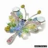 Gemstone Brooch