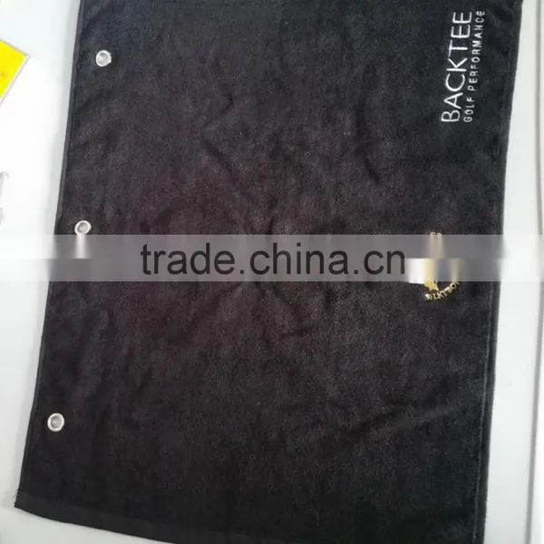 100% Cotton Terry Velour Golf Towels photo-4
