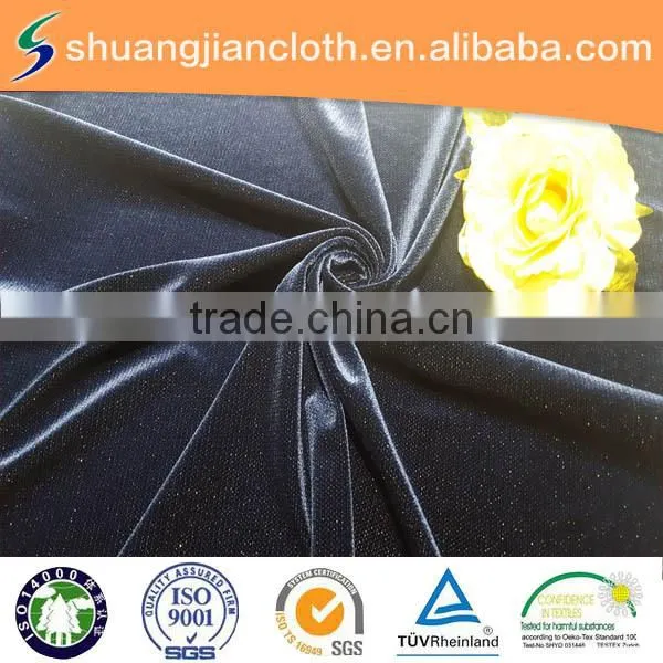 Apparel Fabric Spandex Korea Velvet