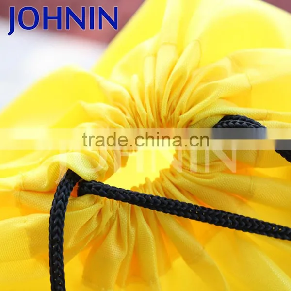 ODM Promotional Custom Design 30x45cm Nylon Drawstring Bags Shopping Bags photo-4